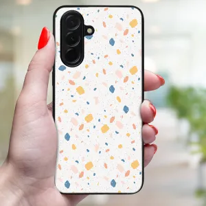 MY ART Ochranný kryt pre Samsung Galaxy A36 ORANGE TERRAZZO (165)