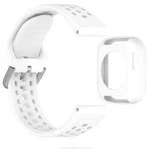 PROTEMIO COVER SET Remienok + obal na hodinky Amazfit Bip 6 biely