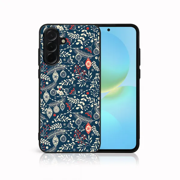 MY ART Kryt s vianočným dizajnom Samsung Galaxy A36 MISTLETOE (070)
