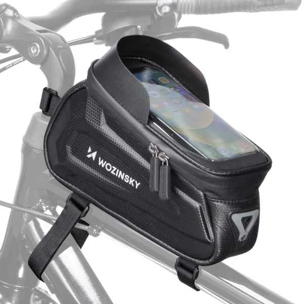 WOZINSKY WBB28BK Držiak smartfónu na bicykel 1.7L čierny