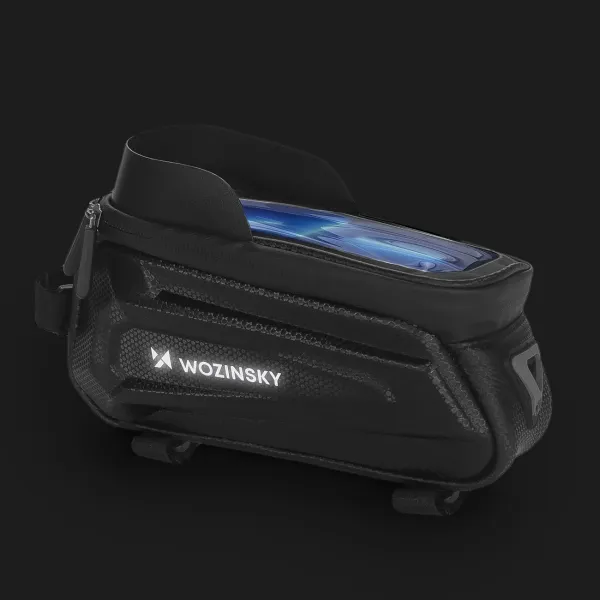 WOZINSKY WBB28BK Držiak smartfónu na bicykel 1.7L čierny