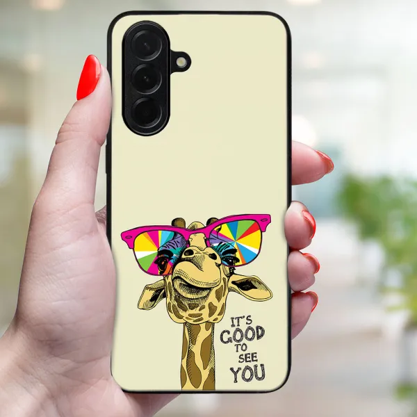 MY ART Ochranný kryt pre Samsung Galaxy A36 GIRAFFE (180)