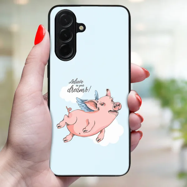 MY ART Ochranný kryt pre Samsung Galaxy A36 PIG (186)