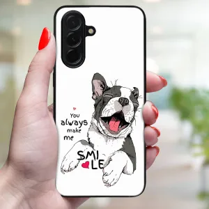 MY ART Ochranný kryt pre Samsung Galaxy A36 SMILE (189)