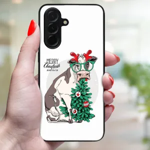 MY ART Kryt s vianočným dizajnom Samsung Galaxy A36 MERRY CHRISTMAS (074)