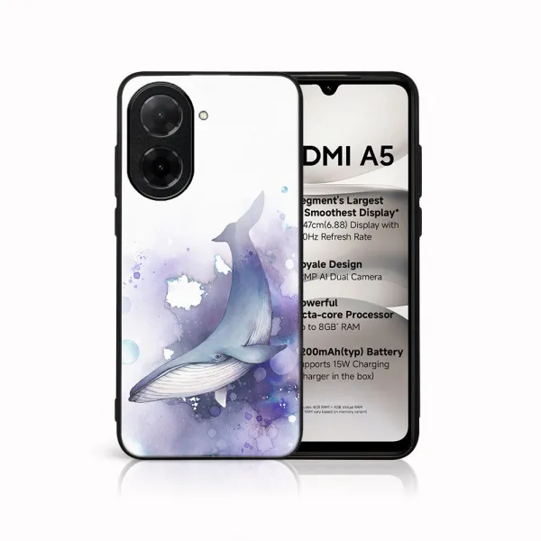 MY ART Ochranný kryt pre Xiaomi Redmi A5 WHALE (242)