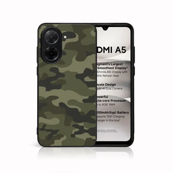 MY ART Ochranný kryt pre Xiaomi Redmi A5 GREEN CAMO (235)