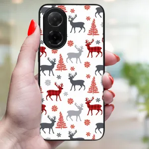 MY ART Kryt s vianočným dizajnom Xiaomi Redmi A5 DEER (068)