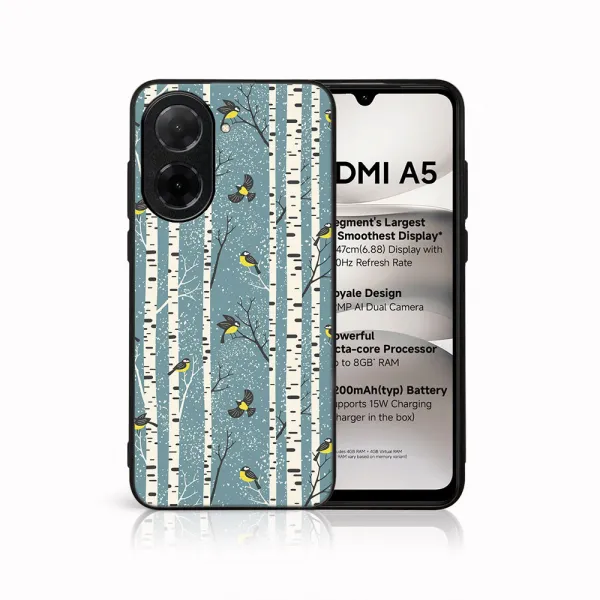 MY ART Kryt s vianočným dizajnom Xiaomi Redmi A5 BIRCH (072)