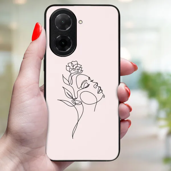 MY ART Ochranný kryt pre Xiaomi Redmi A5 ROSE GIRL (198)