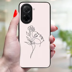 MY ART Ochranný kryt pre Xiaomi Redmi A5 ROSE GIRL (198)