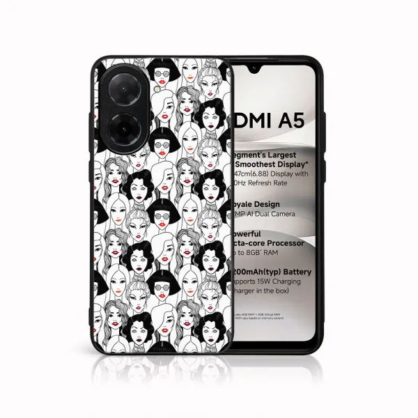 MY ART Ochranný kryt pre Xiaomi Redmi A5 LIPSTICK (174)