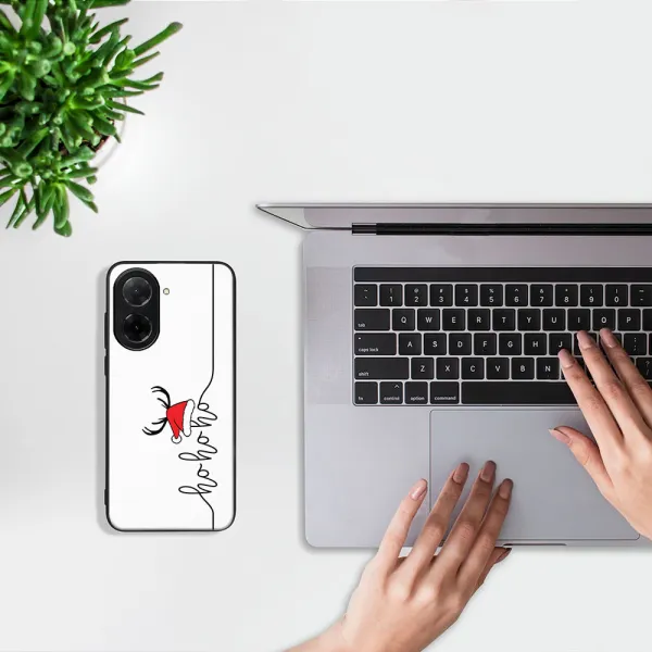 MY ART Kryt s vianočným dizajnom Xiaomi Redmi A5 HOHOHO (073)