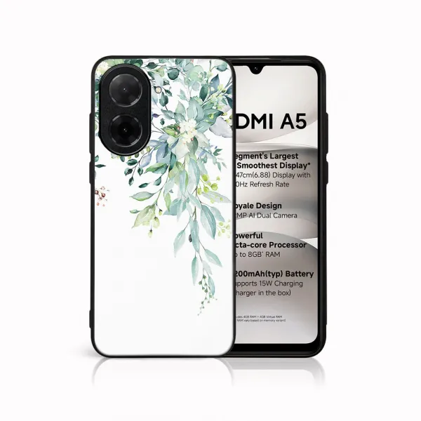 MY ART Ochranný kryt pre Xiaomi Redmi A5 GREENERY (155)