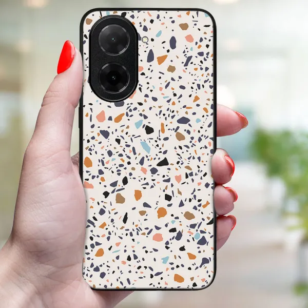 MY ART Ochranný kryt pre Xiaomi Redmi A5 BEIGE TERRAZZO (162)