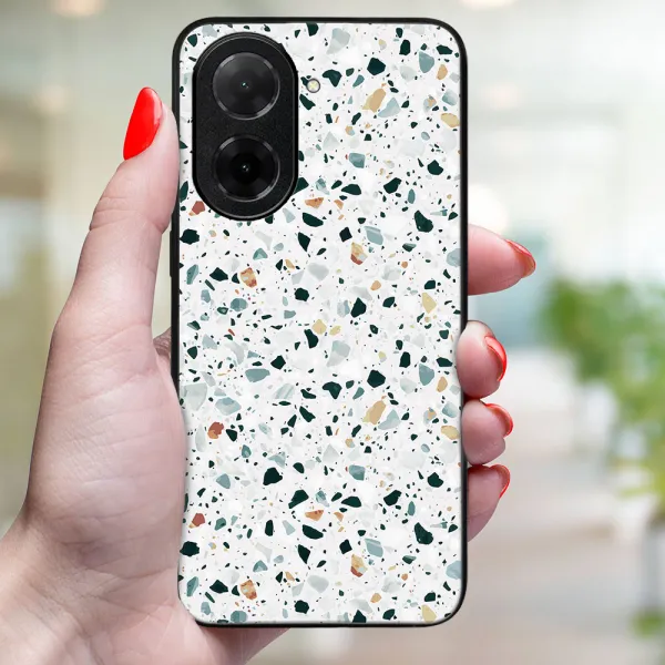 MY ART Ochranný kryt pre Xiaomi Redmi A5 GREY TERRAZZO (163)