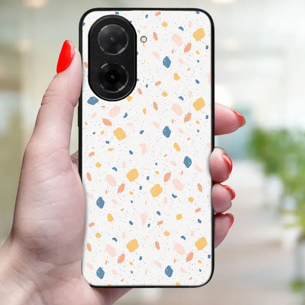 MY ART Ochranný kryt pre Xiaomi Redmi A5 ORANGE TERRAZZO (165)