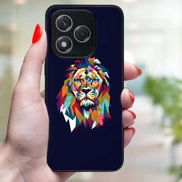 MY ART Ochranný kryt pre Honor 400 Lite 5G LION (246)
