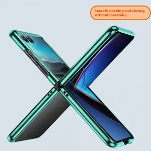 ELECTRO Plastový obal pre Motorola Razr 60 / Razr 70 zelený