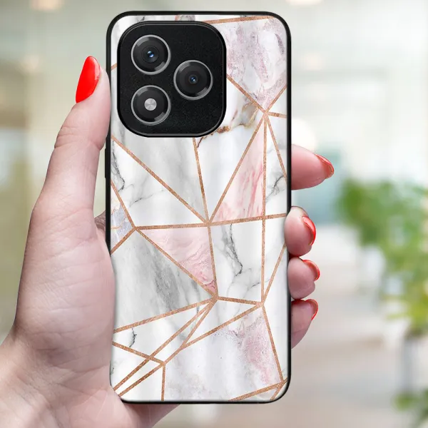 MY ART Ochranný kryt pre Honor 400 Lite 5G PINK MARBLE (143)