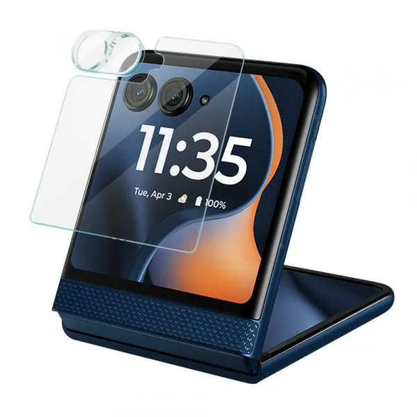 IMAK SET Sklo pre vonkajší displej a fotoaparát Motorola Razr 60 / Razr 70