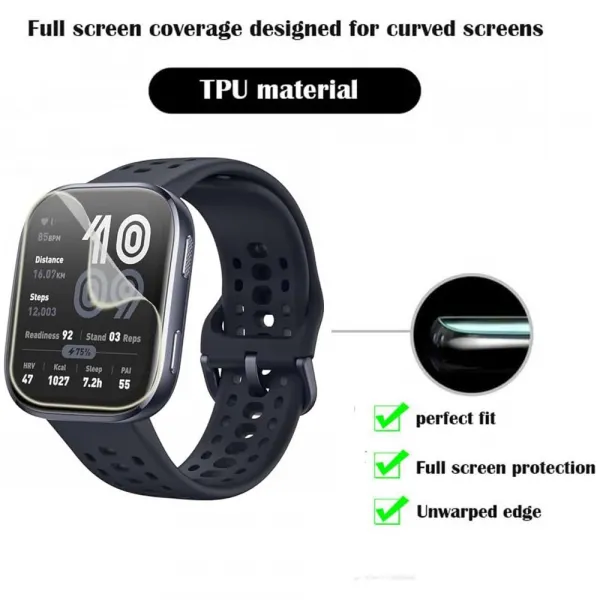 PROTEMIO 3x Ochranná fólia pre Amazfit Bip 6