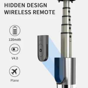 L03 Bluetooth selfie tyč so statívom čierna