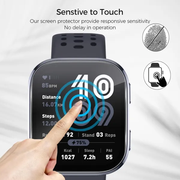 PROTEMIO 3x Ochranná fólia pre Amazfit Bip 6