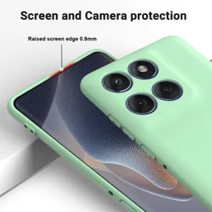 RUBBER Ochranný obal pre Motorola Edge 60 Pro zelený