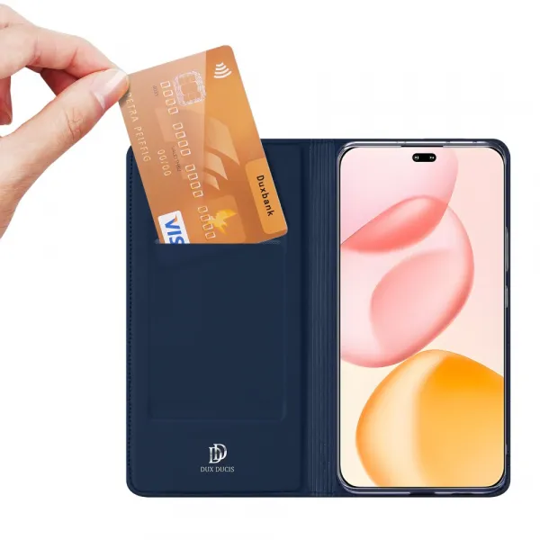 DUX Zaklápacie puzdro pre Honor 400 Pro 5G modré