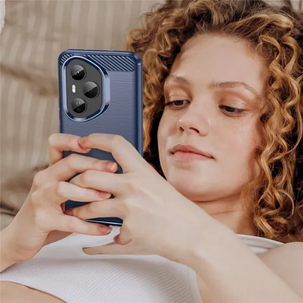 FLEXI TPU Ochranný kryt Honor 400 Pro 5G modrý