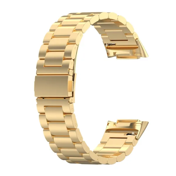 CLASSIC Kovový remienok pre Fitbit Charge 6 zlatý