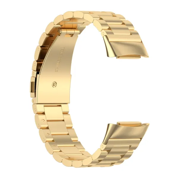 CLASSIC Kovový remienok pre Fitbit Charge 6 zlatý