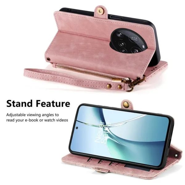 GEOM Peňaženkové puzdro pre Xiaomi 15 Ultra ružové