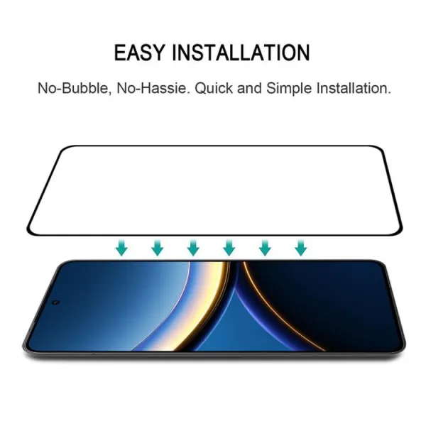 3D Tvrdené ochranné sklo pre Xiaomi Poco F7