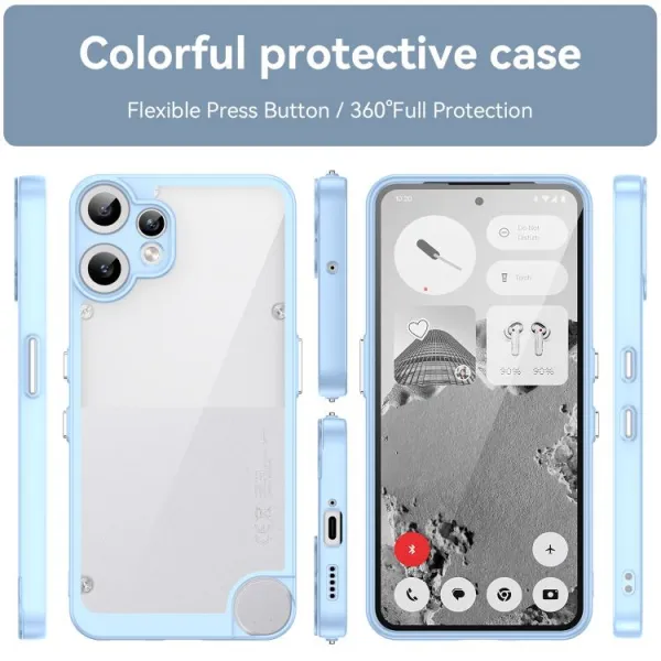 CRYSTAL Ochranný kryt pre CMF Phone 2 Pro modrý