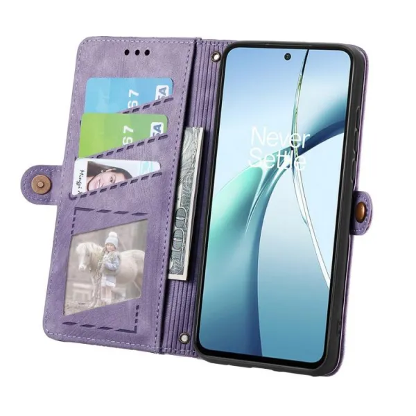 GEOM Peňaženkový obal pre ZTE Blade A35e fialový