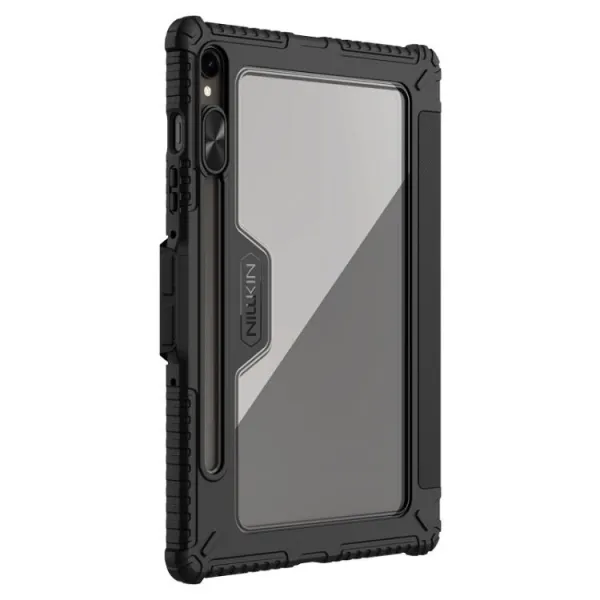 NILLKIN BUMPER PRO Zaklápacie puzdro pre Samsung Galaxy Tab S10 FE / Tab S10 Lite čierne