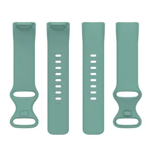 SILICONE Vymeniteľný remienok pre Fitbit Charge 6 / Charge 5 zelený
