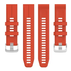 SILICONE Vymeniteľný remienok pre Garmin Forerunner 965 červený