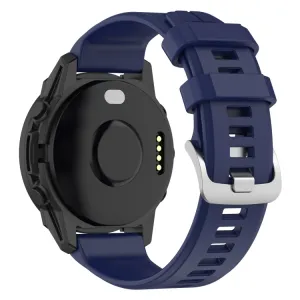 SILICONE Vymeniteľný remienok pre Garmin Forerunner 965 tmavomodrý