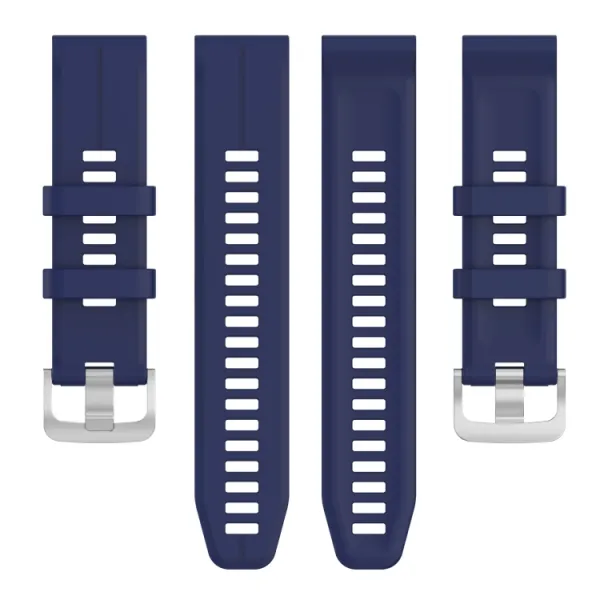 SILICONE Vymeniteľný remienok pre Garmin Forerunner 965 tmavomodrý