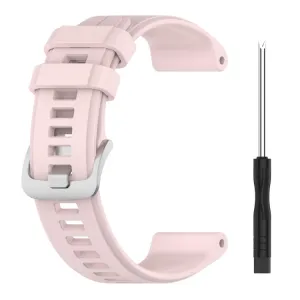 SILICONE Vymeniteľný remienok pre Garmin Approach S62 ružový