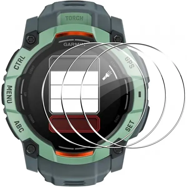 PROTEMIO 3x Ochranná fólia pre Garmin Instinct 3 Solar 50mm