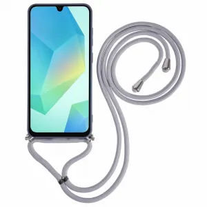 ROPE Kryt so šnúrkou Samsung Galaxy A16 / A16 5G šedo-modrý