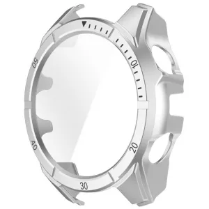PC FULL COVER Plastový kryt so sklom pre Garmin Tactix 8 47mm SILVER