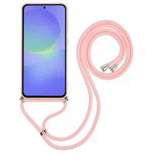 ROPE Kryt so šnúrkou Samsung Galaxy A36 ružový