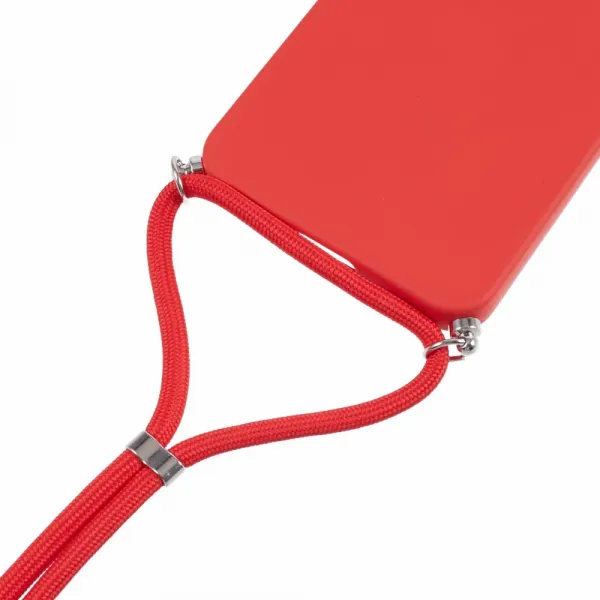 ROPE Kryt so šnúrkou Samsung Galaxy S25+ 5G červený
