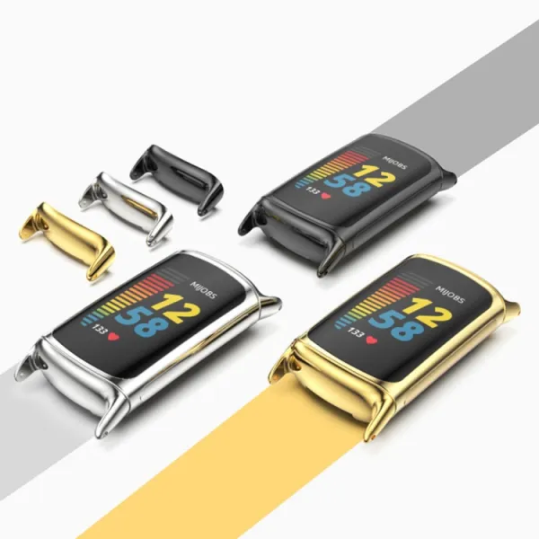 MILANESE Kovový remienok pre Fitbit Charge 6 / Charge 5 zlatý