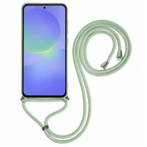 ROPE Kryt so šnúrkou Samsung Galaxy A36 svetlozelený